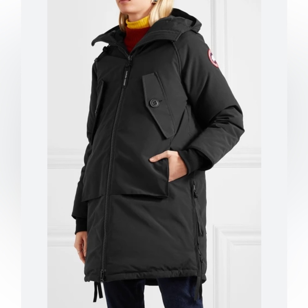 Canada Goose Olympia Down Parka. Size Medium. EUC. Poshmark authentication. - Picture 9 of 16